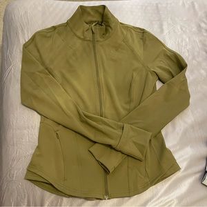 Lululemon instill jacket bronze green